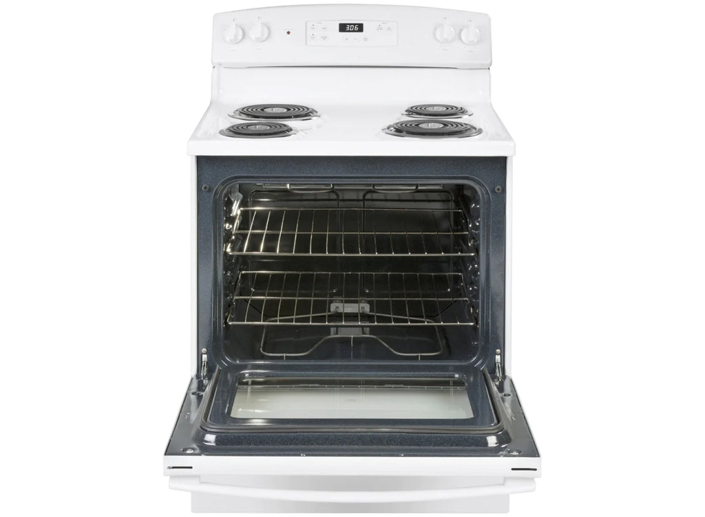 GE - ENERGY STAR® 30" Free-Standing Electric Range - JBS360DMWW