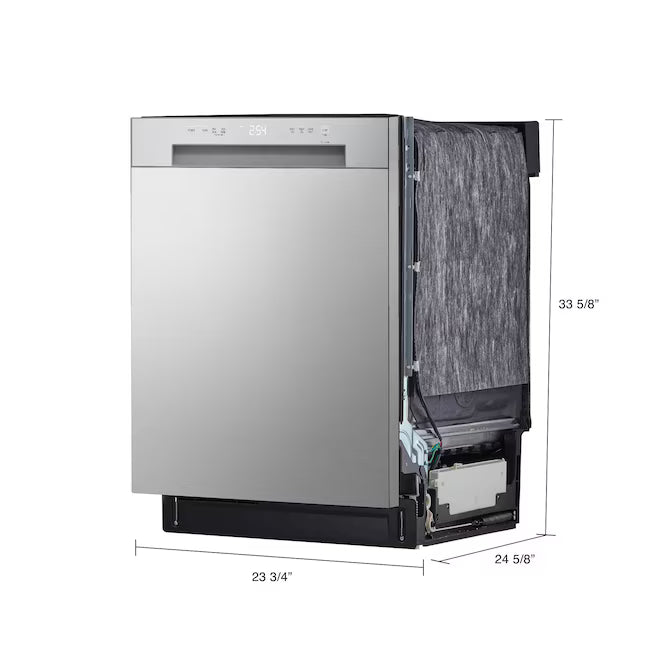 LG Front Control Dishwasher with LoDecibel Operation and Dynamic Dry™ - LDFC2423V