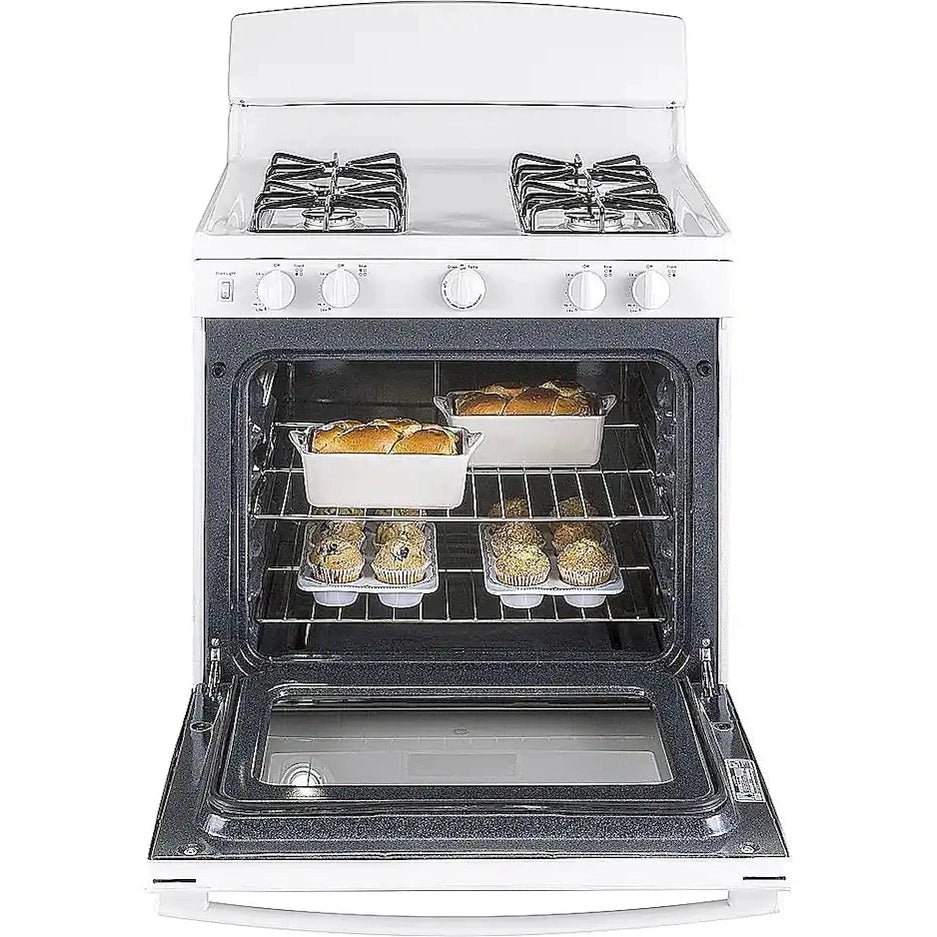GE - 30" Free-Standing Gas Range - JGBS30DEKWW