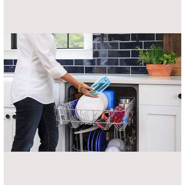 GE® ENERGY STAR® Dishwasher with Front Controls - GDF535PGRWW