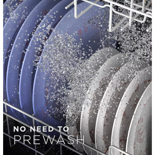 GE® ENERGY STAR® Fingerprint Resistant Top Control with Stainless Steel Interior Dishwasher with Sanitize Cycle - GDT650SYVFS