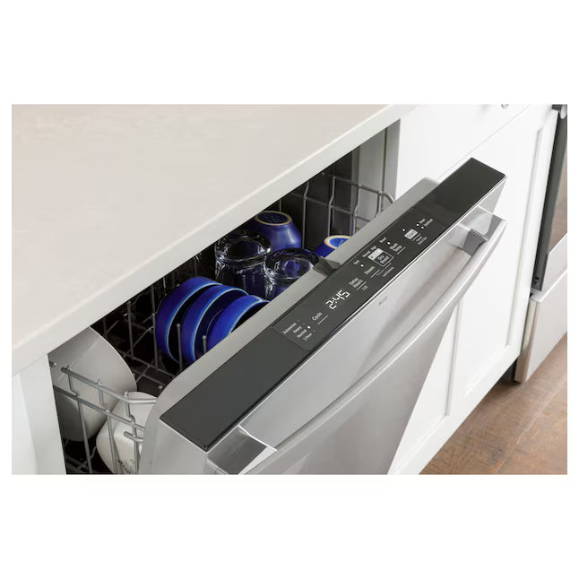 GE ENERGY STAR Top Control with Plastic Interior Dishwasher with Sanitize Cycle & Dry Boost - GDT550PYRFS