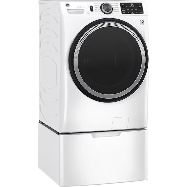 GE® ENERGY STAR 4.8 cu. ft. Capacity Smart Front Load ® Washer with UltraFresh Vent System with OdorBlock™ and Sanitize w/Oxi - GFW550SSNWW