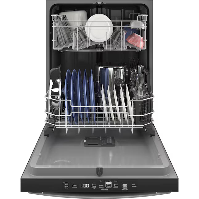 GE ENERGY STAR Top Control with Plastic Interior Dishwasher with Sanitize Cycle & Dry Boost - GDT550PYRFS