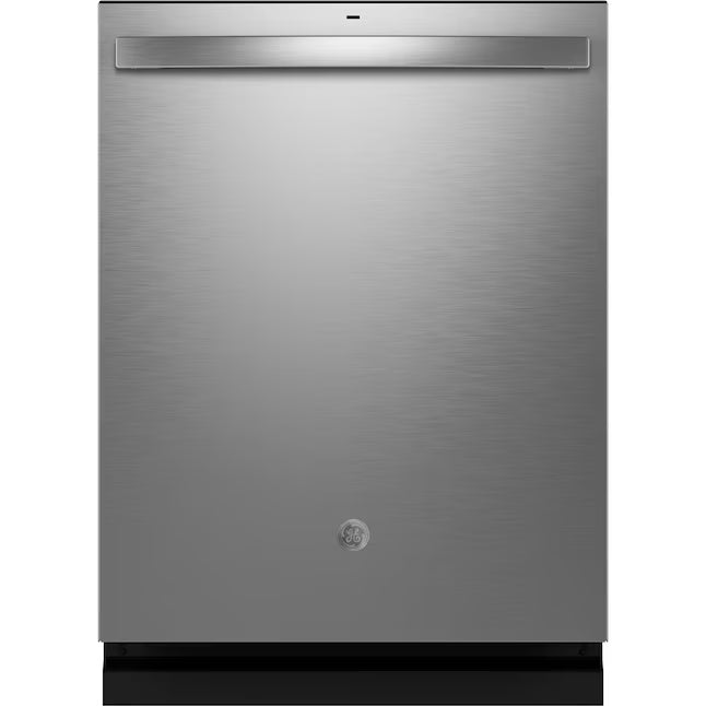 GE® ENERGY STAR® Fingerprint Resistant Top Control with Stainless Steel Interior Dishwasher with Sanitize Cycle - GDT650SYVFS