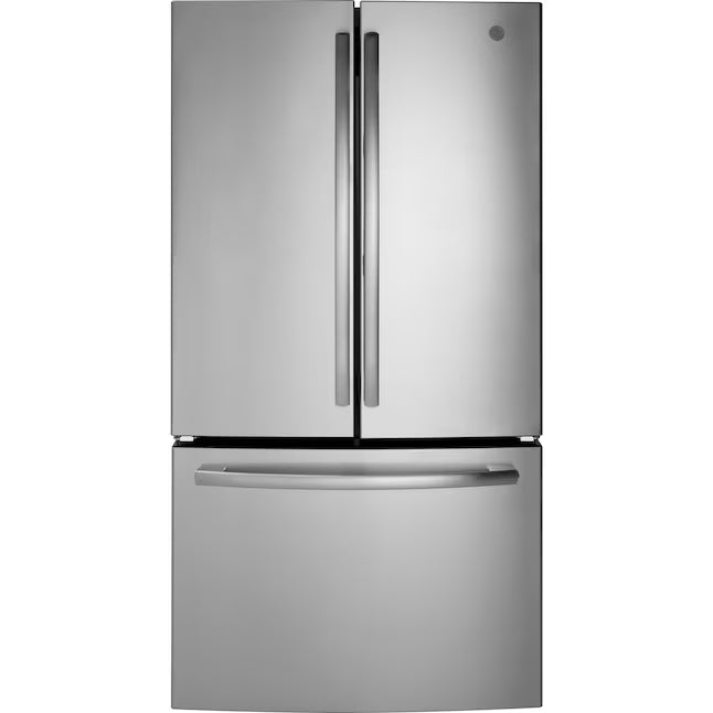 GE ENERGY STAR 27.0 Cu. Ft. Fingerprint Resistant French-Door Refrigerator - GNE27JYMFS