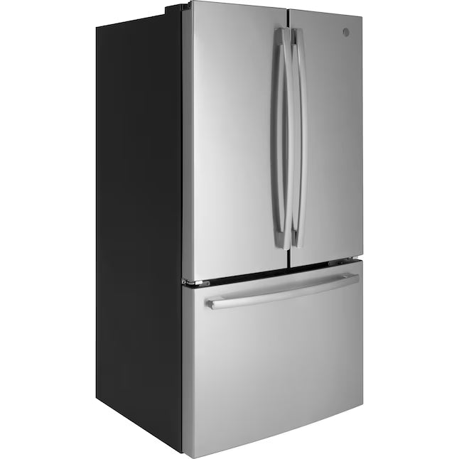 GE ENERGY STAR 27.0 Cu. Ft. Fingerprint Resistant French-Door Refrigerator - GNE27JYMFS