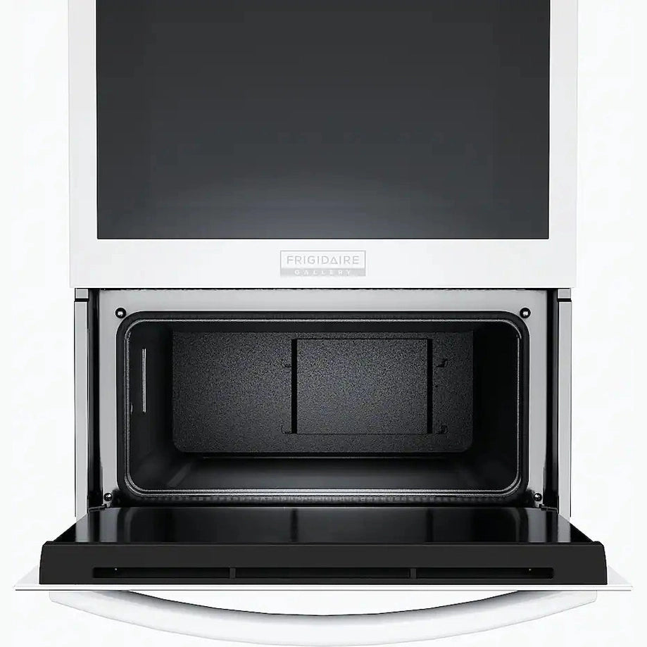 Frigidaire - 24" Single Gas Wall Oven with Air Fry - GCWG2438AW