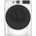 GE® ENERGY STAR® 7.8 cu. ft. Capacity Smart Front Load Gas Dryer with Sanitize Cycle - GFD55GSSNWW