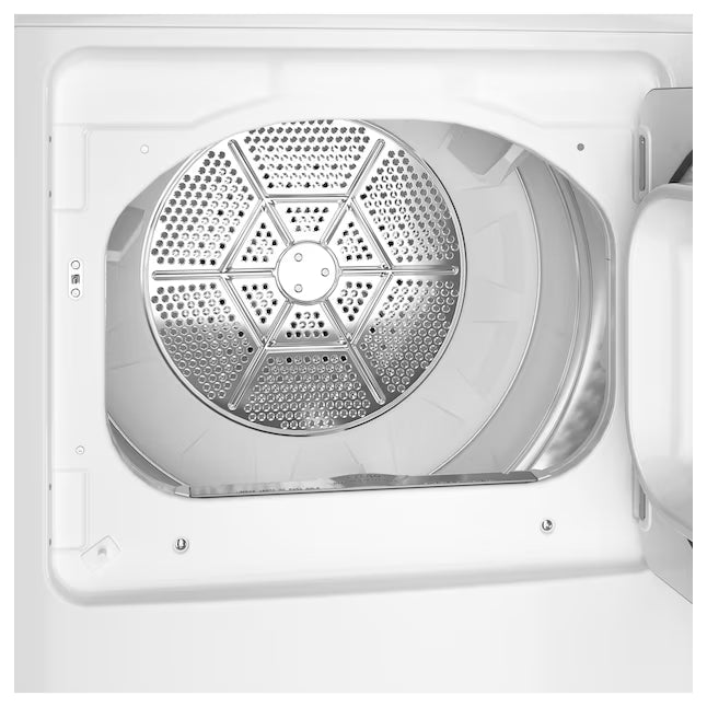 Hotpoint® 6.2 cu. ft. Capacity Electric Dryer with Up To 120 ft. Venting and Shallow Depth - HTX26EASWWW
