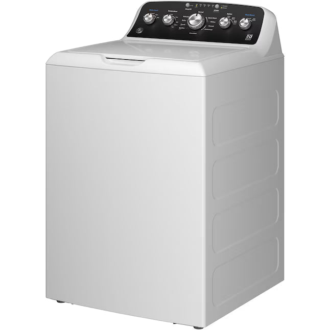 GE® 4.5 cu. ft. Capacity Washer with Stainless Steel Basket, Cold Plus and Wash Boost - GTW485ASWWB