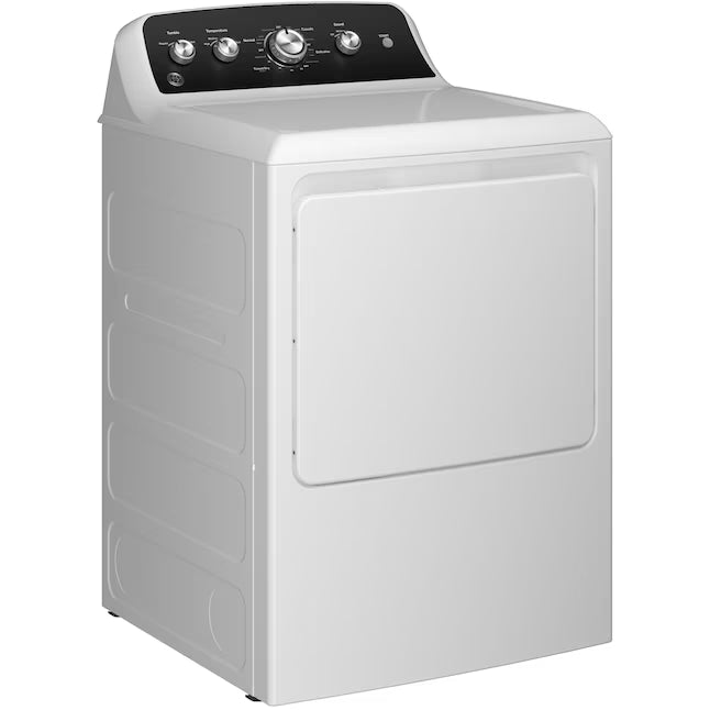 GE® 7.2 cu. ft. Capacity Electric Dryer with Up To 120 ft. Venting and Extended Tumble - GTD48EASWWB