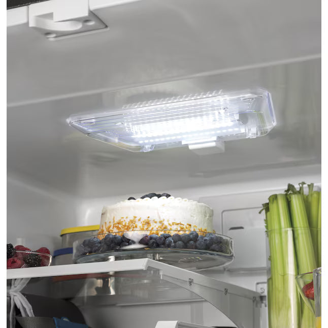 GE ENERGY STAR 27.0 Cu. Ft. Fingerprint Resistant French-Door Refrigerator - GNE27JYMFS