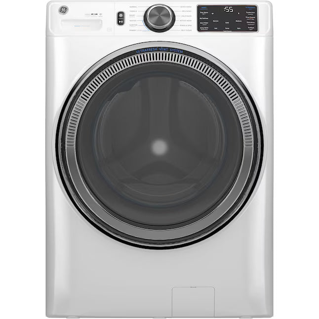 GE® ENERGY STAR® 5.0 cu. ft. Capacity Smart Front Load Steam Washer with SmartDispense™ UltraFresh Vent System with OdorBlock™ and Steam - GFW655SSVWW