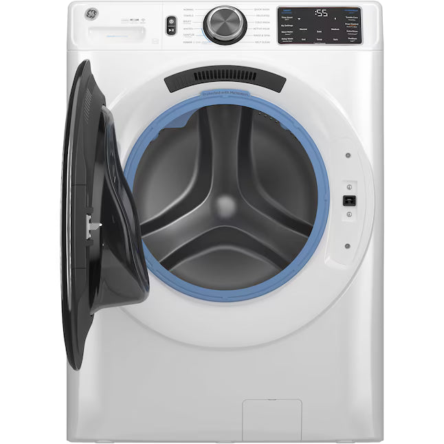 GE® ENERGY STAR® 5.0 cu. ft. Capacity Smart Front Load Steam Washer with SmartDispense™ UltraFresh Vent System with OdorBlock™ and Steam - GFW655SSVWW