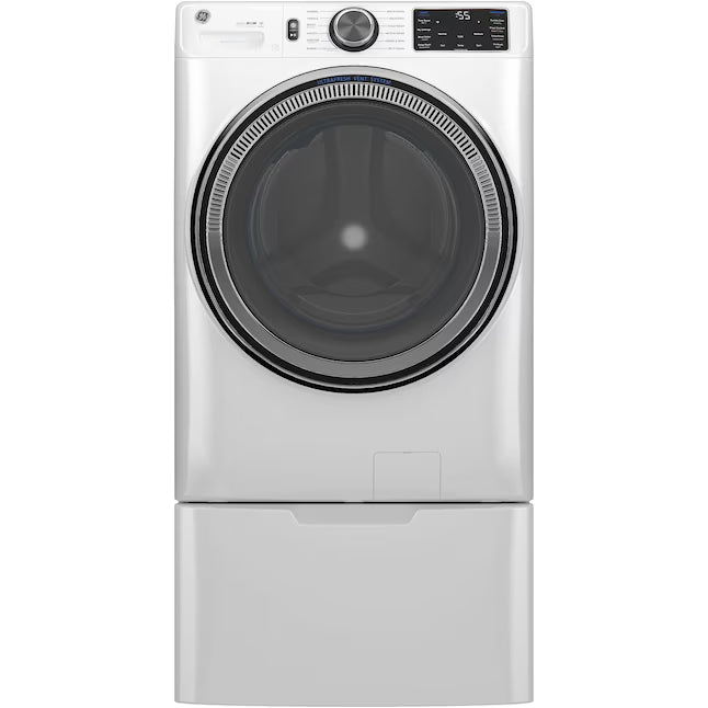 GE® ENERGY STAR® 5.0 cu. ft. Capacity Smart Front Load Steam Washer with SmartDispense™ UltraFresh Vent System with OdorBlock™ and Steam - GFW655SSVWW
