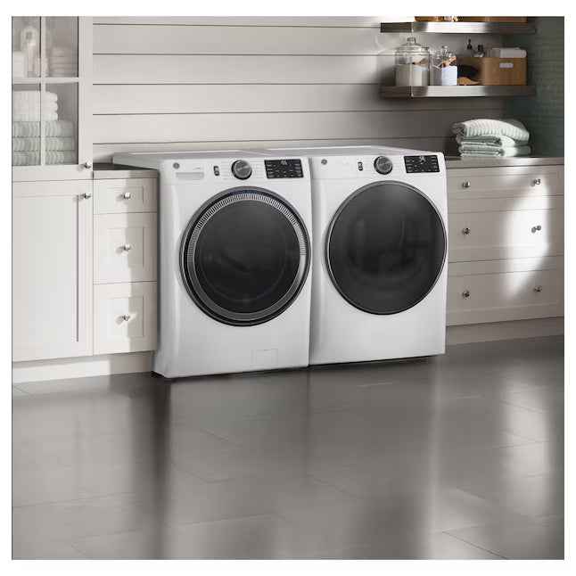 GE® ENERGY STAR® 5.0 cu. ft. Capacity Smart Front Load Steam Washer with SmartDispense™ UltraFresh Vent System with OdorBlock™ and Steam - GFW655SSVWW