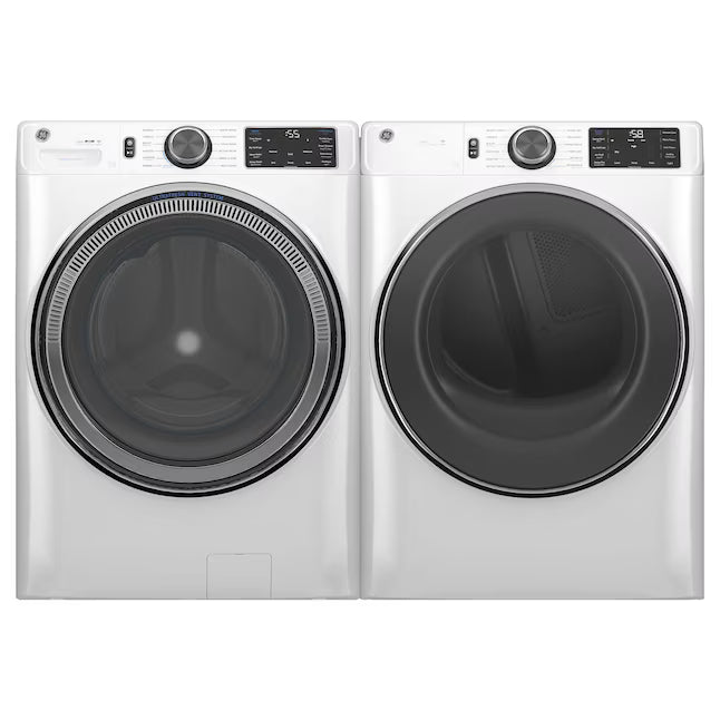 GE® ENERGY STAR® 5.0 cu. ft. Capacity Smart Front Load Steam Washer with SmartDispense™ UltraFresh Vent System with OdorBlock™ and Steam - GFW655SSVWW
