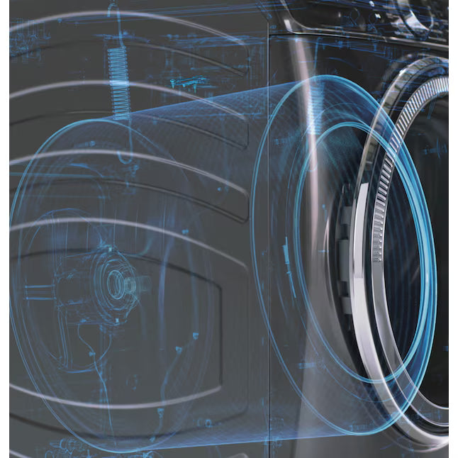GE® ENERGY STAR 4.8 cu. ft. Capacity Smart Front Load ® Washer with UltraFresh Vent System with OdorBlock™ and Sanitize w/Oxi - GFW550SSNWW