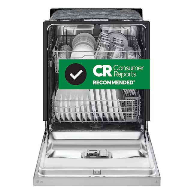 LG Front Control Dishwasher with LoDecibel Operation and Dynamic Dry™ - LDFC2423V