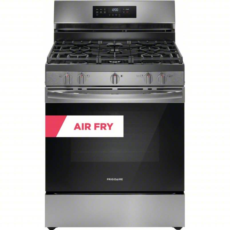Frigidaire - 30" Gas Range with Air Fry - FCRG3083AS