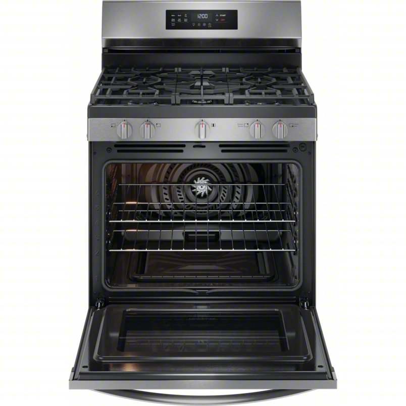 Frigidaire - 30" Gas Range with Air Fry - FCRG3083AS