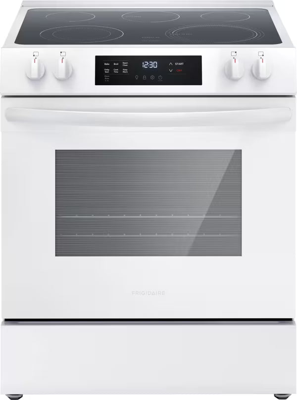 Frigidaire 30" Front Control Electric Range -  FCFE3062AW