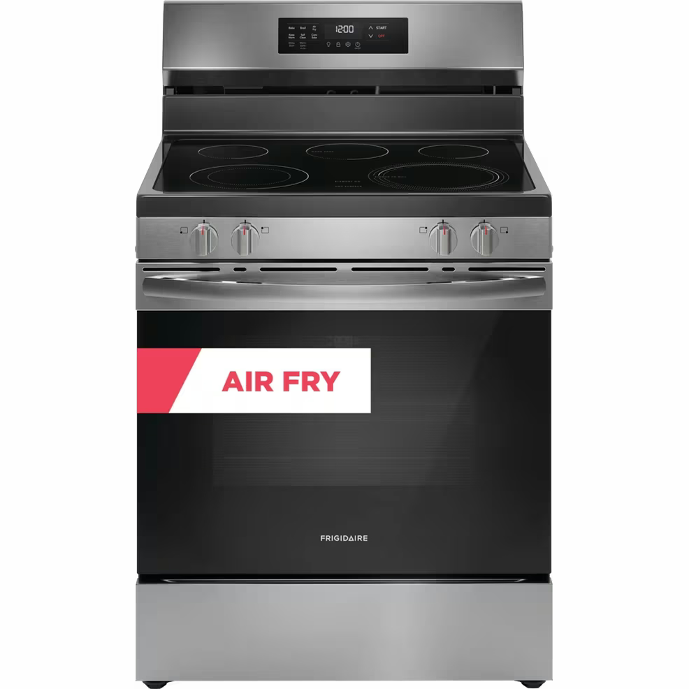 Frigidaire 30" Electric Range with Air Fry - FCRE3083AS