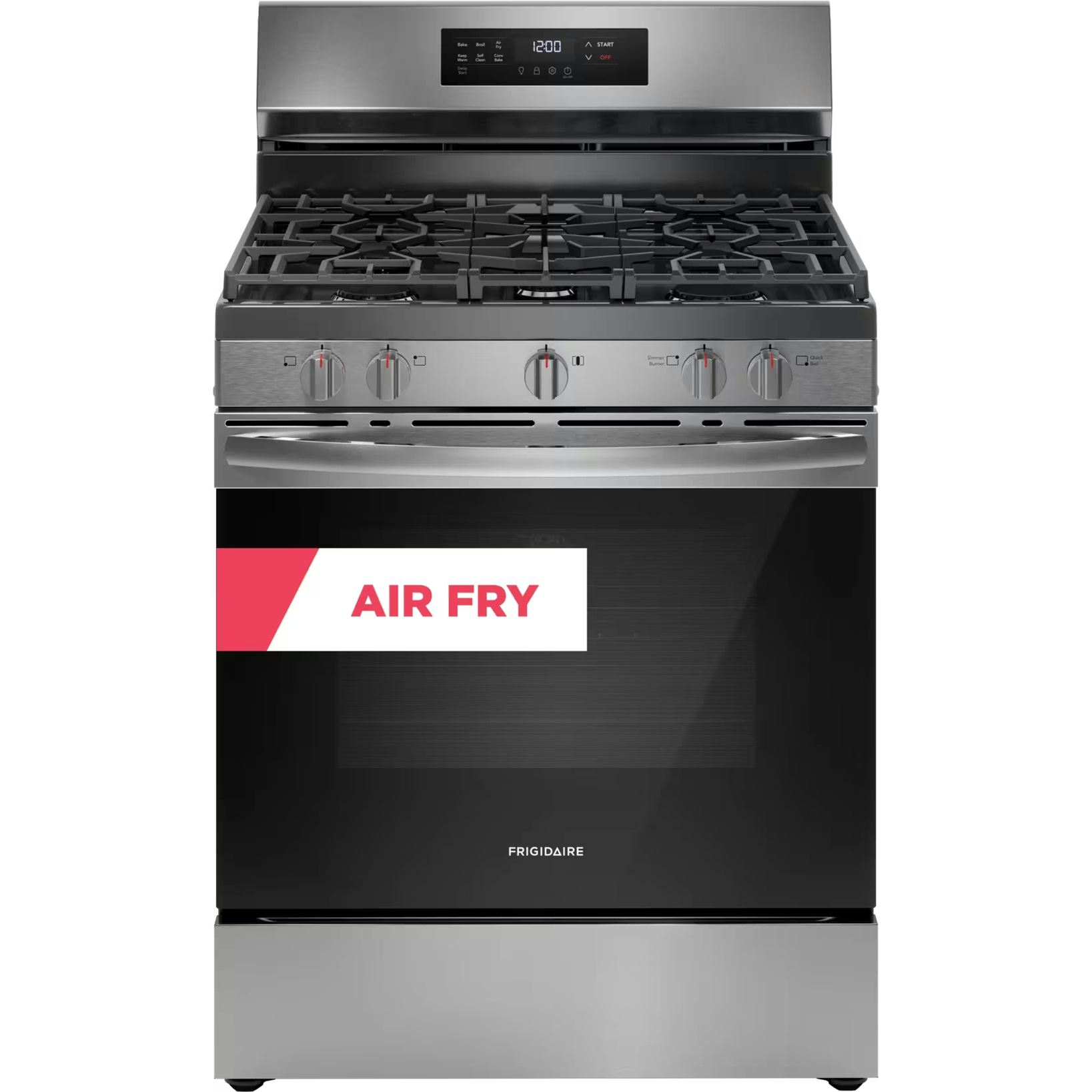 Frigidaire 30" Gas Range with Air Fry - FCRG3083AS