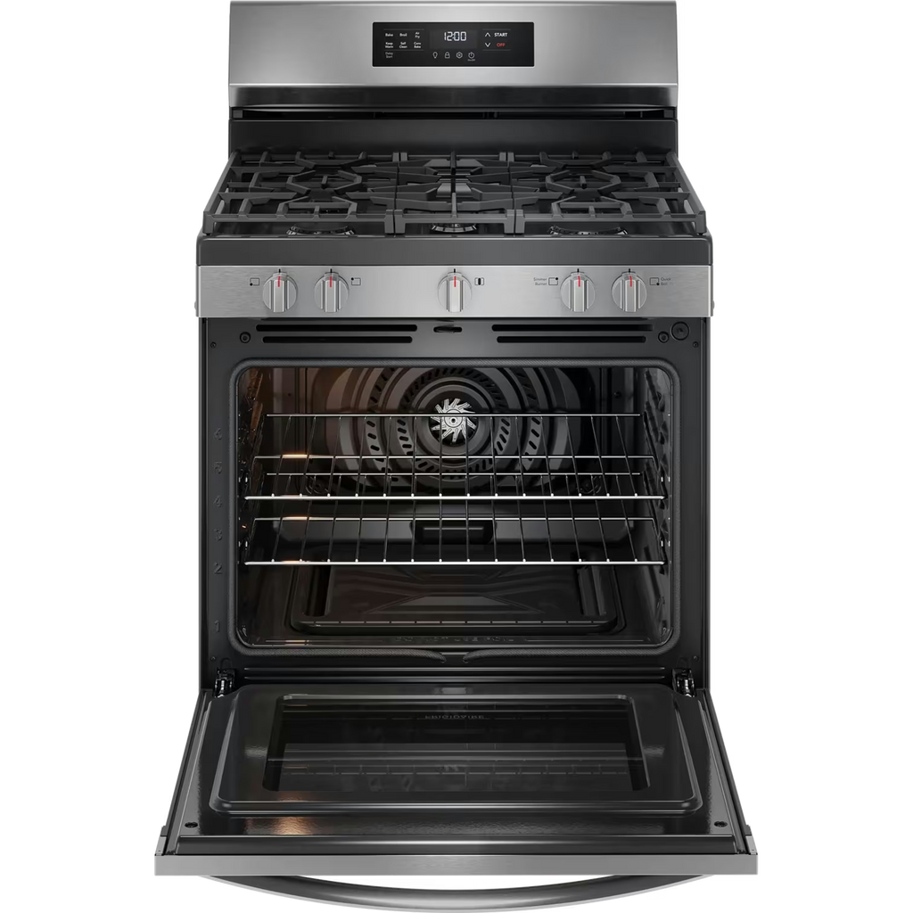 Frigidaire 30" Gas Range with Air Fry - FCRG3083AS