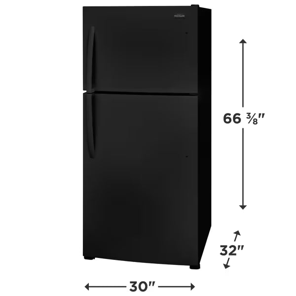 Frigidaire - 20 Cu. Ft. Garage Ready Top Freezer Refrigerator - FFHT2022AB