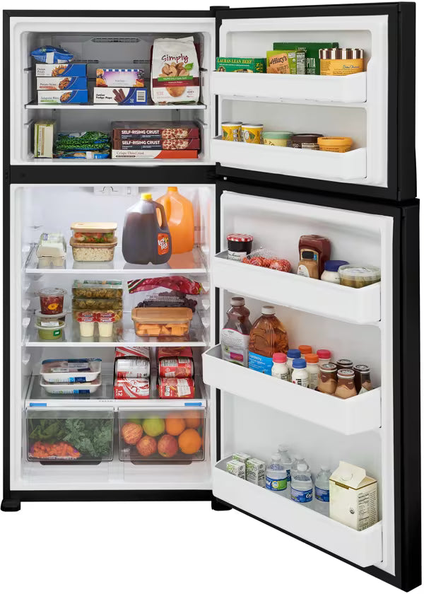 Frigidaire - 20 Cu. Ft. Garage Ready Top Freezer Refrigerator - FFHT2022AB
