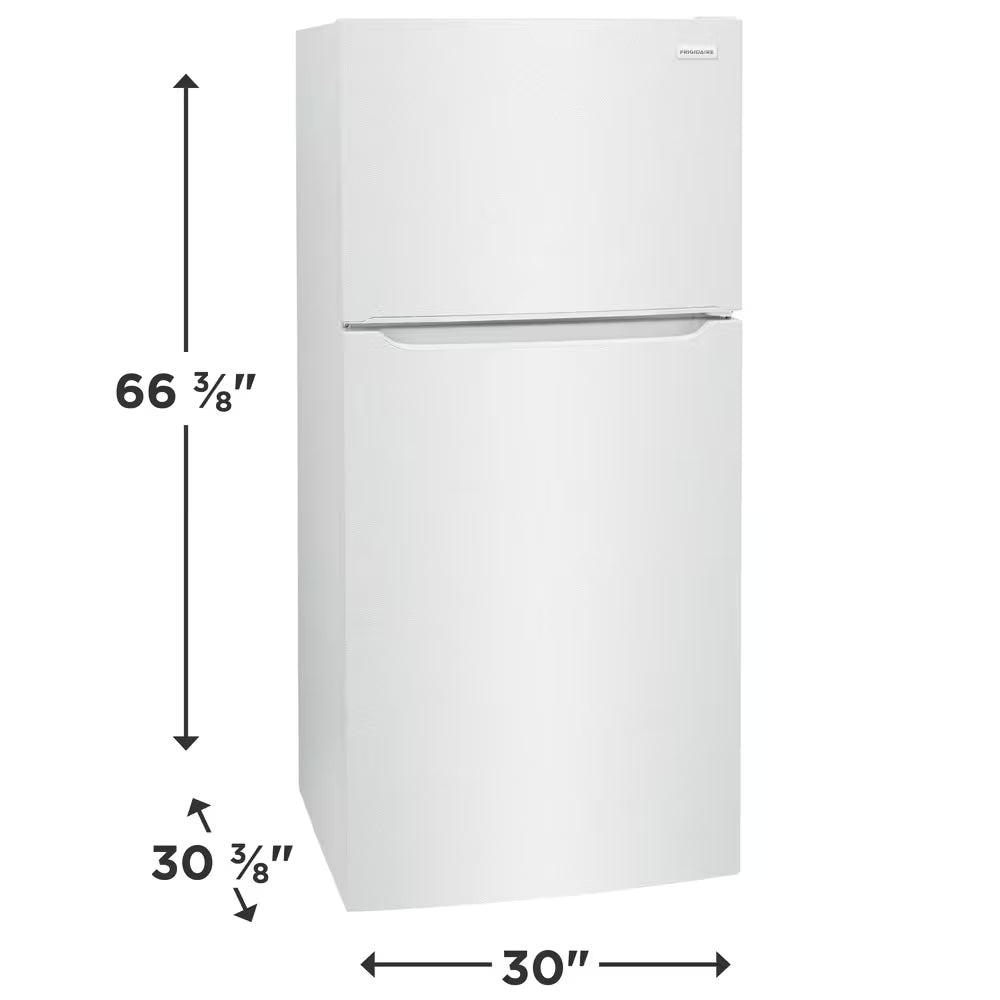 Frigidaire 18 Cu. Ft. Garage Ready Top Freezer Refrigerator - FFTR1814WW