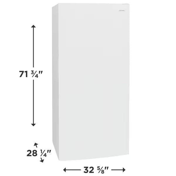 Frigidaire - 20 Cu. Ft. Garage Ready Upright Freezer - FFUE2022AW