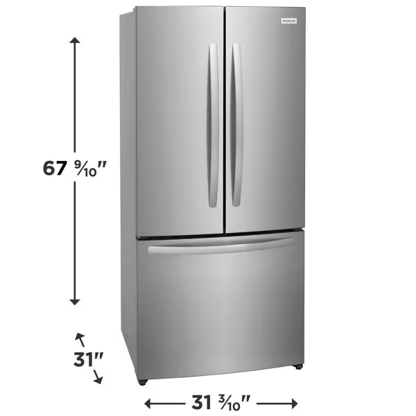 Frigidaire 17.6 Cu. Ft. Counter-Depth French Door Refrigerator - FRFG1723AV