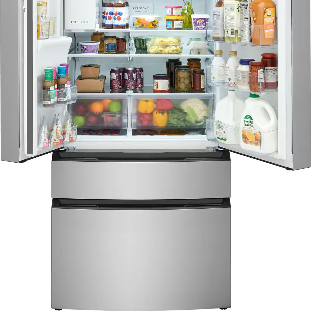 Frigidaire 26 Cu. Ft. Standard-Depth 4-Door French Door Refrigerator – FRMS2733AV