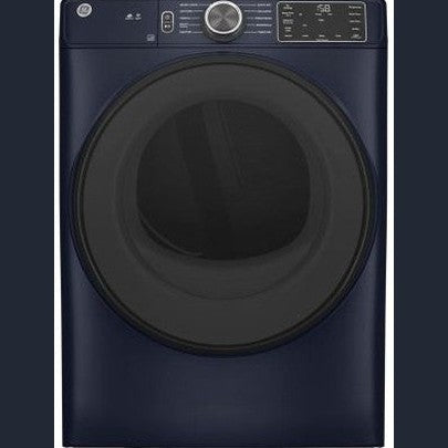 GE® ENERGY STAR® 7.8 cu. ft. Capacity Smart Front Load Electric Dryer with Sanitize Cycle - GFD55ESPRRS