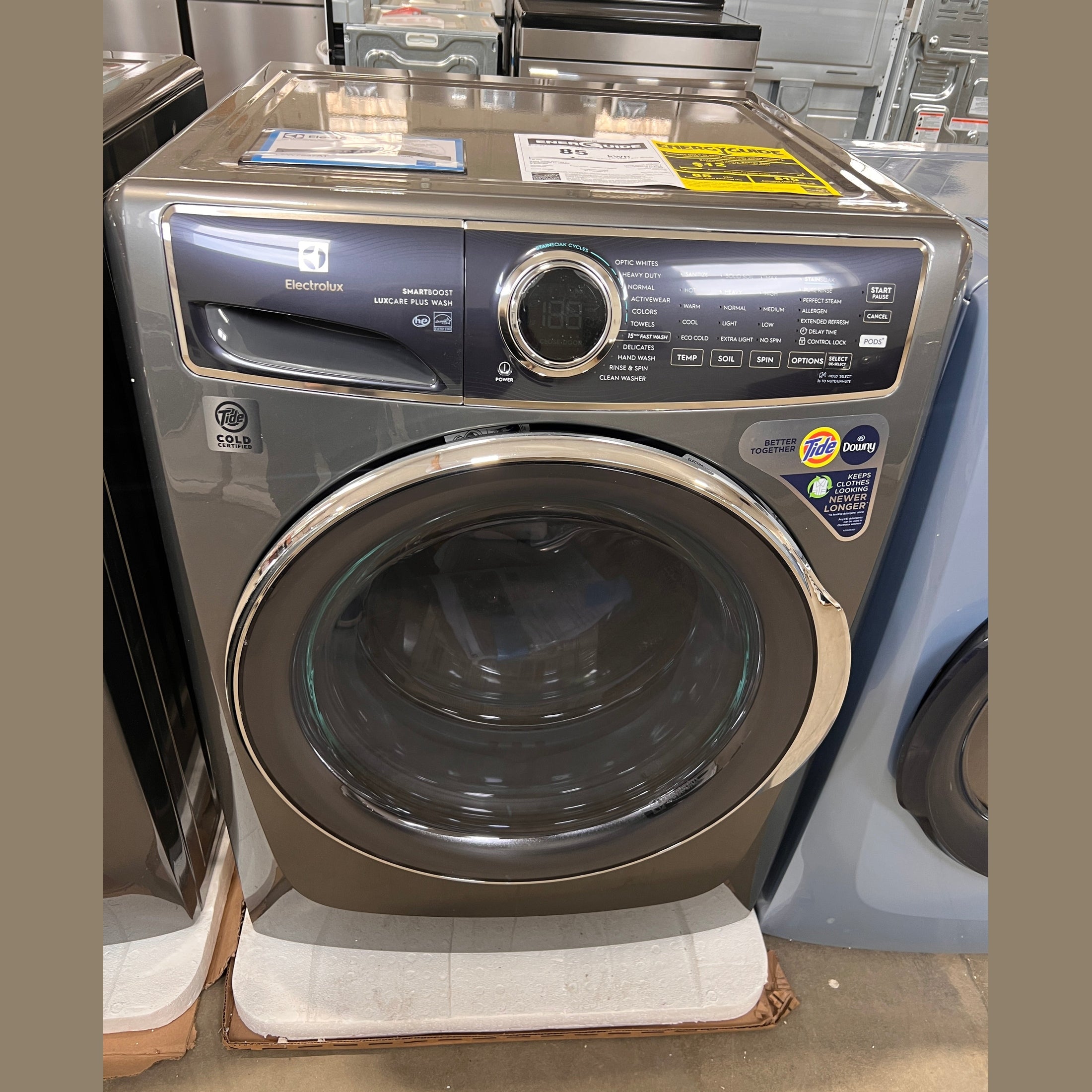 Electrolux Front Load Perfect Steam™ Washer with LuxCare® Plus Wash and SmartBoost® - 4.5 Cu. Ft. - ELFW7637AT