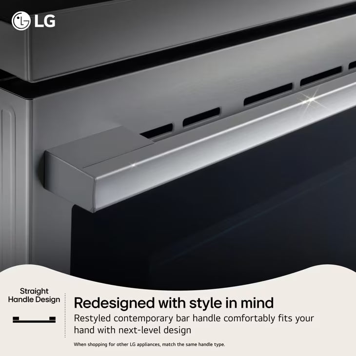 LG 6.3 cu. ft. Smart Wi-Fi Enabled Probake Convection® Gas Range with Air Fry & EasyClean® -  LRGN6325X