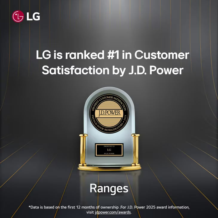 LG 6.3 cu. ft. Smart Wi-Fi Enabled Probake Convection® Gas Range with Air Fry & EasyClean® -  LRGN6325X