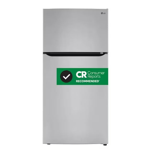 LG 24 cu. ft. 33 Inch Wide Top Freezer Refrigerator (Stainless Steel) - LRTLS2403S