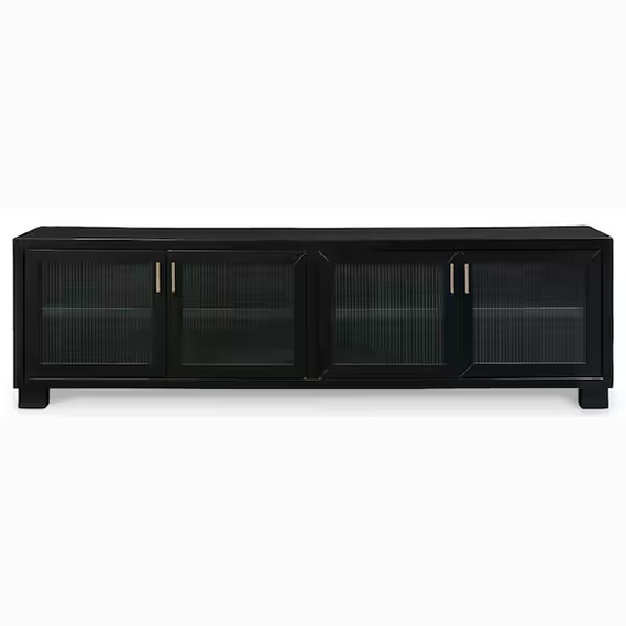 Winbardi Black TV Stand