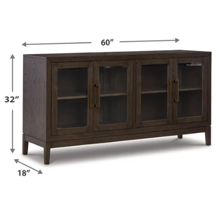 Burkhaus Dark Brown 60" Dining Room Server