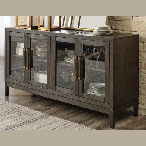 Burkhaus Dark Brown 60" Dining Room Server