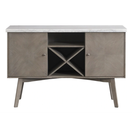 Ashley® Ronstyne Grayish Brown/White Dining Server