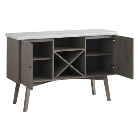 Ashley® Ronstyne Grayish Brown/White Dining Server