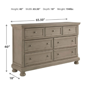 Lettner 7 Drawer Dresser