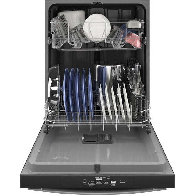 GE® ENERGY STAR® Top Control with Plastic Interior Dishwasher with Sanitize Cycle & Dry Boost - GDT535PYVFS