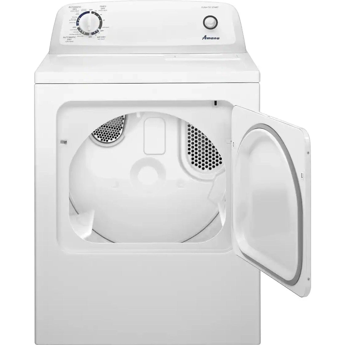 Amana -6.5 cu. ft. Electric Dryer with Wrinkle Prevent Option -NED4655EW