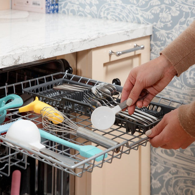 GE® ENERGY STAR® Fingerprint Resistant Top Control with Stainless Steel Interior Dishwasher with Sanitize Cycle - GDP670SYVFS